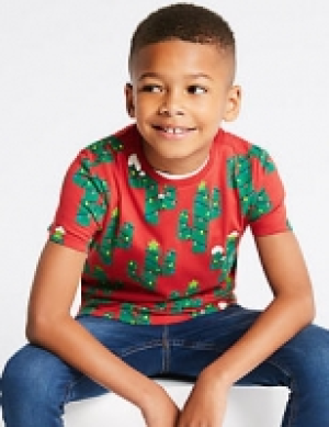Pure Cotton Cactus T-Shirt (3-16 Years) 11.00 €