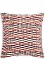 Marks and Spencer  Oversized Geometric Chenille Cushion