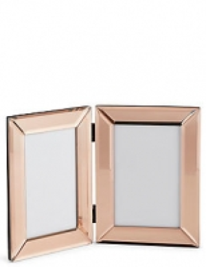 2 Aperture Mirrored Hinged Photo Frame 10 x 15cm (4 x 6 inch 24.00 €