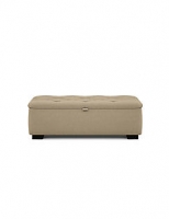 Marks and Spencer  Buttoned Ottoman Footstool