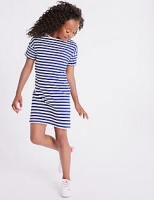 Marks and Spencer  Striped T-Shirt Dress (3-16 Years)