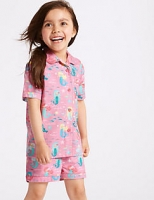Marks and Spencer  Pure Cotton Short Pyjamas (1-7 Years)