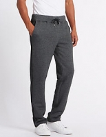 Marks and Spencer  Cotton Rich Twin Stripe Joggers