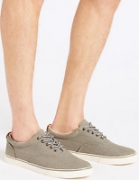 Marks and Spencer  Canvas Lace-up Trainers