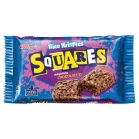 Centra  Kelloggs Rice Krispies Squares Chocolate Cereal Bars 4 Pack