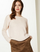 Marks and Spencer  Embroidered Round Neck Jumper