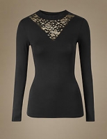 Marks and Spencer  Heatgen Glamour Long Sleeve Top