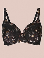 Marks and Spencer  Silk Blend Padded Full Cup Bra A-E