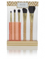 Marks and Spencer  Gift Make-Up Brushes with Pot
