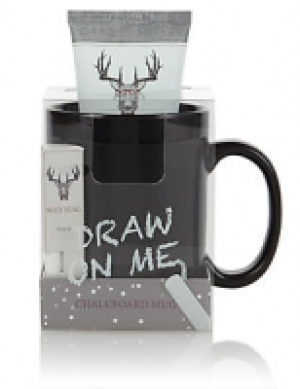 Marks and Spencer  Silly Stag Chalk Mug 75ml