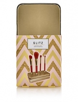 Marks and Spencer  Accessories Gift Magnetic Mini Make-Up Brushes Tin