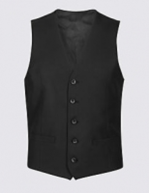 Black Slim Fit Waistcoat 47.50 €