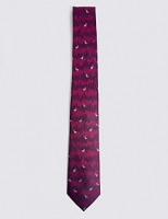 Marks and Spencer  Pure Silk Stag Tie