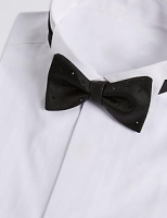 Marks and Spencer  Silk Rich Textured Bow Tie