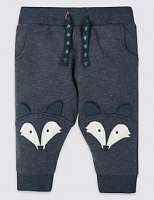 Marks and Spencer  Cotton Rich Novelty Woodland Joggers