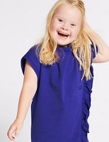 Marks and Spencer  Easy Dressing Frill T-shirt (3-16 Years)