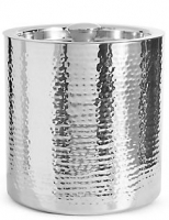 Marks and Spencer  Hammered Metal Ice Bucket