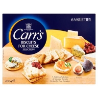 Centra  MCVITIES CARRS BISCUITS FOR CHEESE 200G