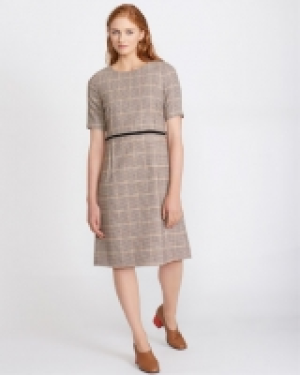 Carolyn Donnelly The Edit Check Tailored Dress