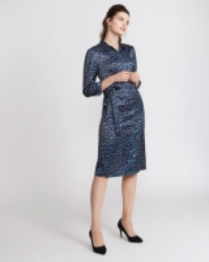 Paul Costelloe Living Studio Satin Tie Front Dress