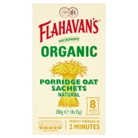 SuperValu  Flahavans Organic Porridge 8 Sachets