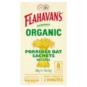 Flahavans Organic Porridge 8 Sachets 2.50&nbsp;&euro;