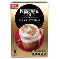 Centra  Nescafé Gold Cappucino 8 Sachet 136g
