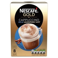 Centra  Nescafé Gold Cappucino Decaf Unsweetened 8 Sachet 120g