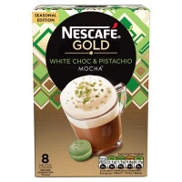 Centra  Nescafé Gold White Chococolate Pistachio Mocha 8 Sachet 144g