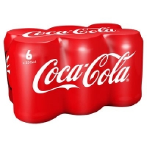 Coca Cola Can Pack 6 x 330ml 4.00 €
