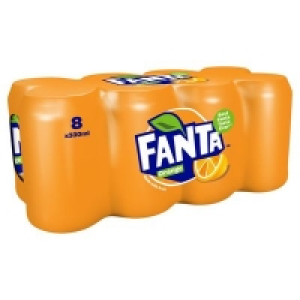 Fanta Orange Can Pack 8 x 330ml 4.00 €