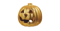 Aldi  Halloween Gold Light Up Pumpkin