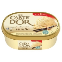Centra  Carte DOr Classic Vanilla Ice Cream Dessert 1ltr