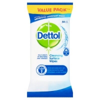 Centra  Dettol Antibacterial Surface Wipes 84pce