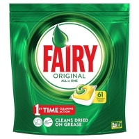Centra  Fairy Original All In One Dishwasher Tablets Lemon 61pce