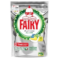 Centra  Fairy Platinum All In One Dishwasher Tablet Lemon 50pce