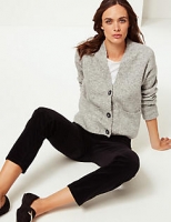 Marks and Spencer  Button Through Cardigan with Cotton