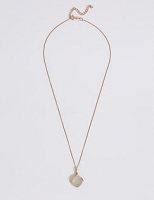 Marks and Spencer  Sterling Silver Square Moonstone Necklace