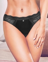 Marks and Spencer  Silk & Lace Thong