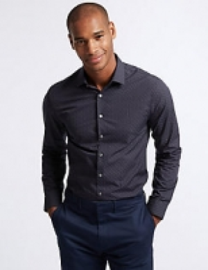 Pure Cotton Skinny Fit Shirt 38.00 €