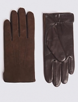 Marks and Spencer  Leather Gloves with Cashmere