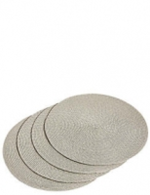 Set of 4 Round Woven Placemats 17.00 €
