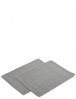 Marks and Spencer  Set of 2 Rib Woven Placemats