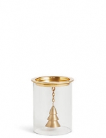 Marks and Spencer  Hanging Tree Metal Pillar Candle Holder