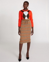 Dunnes Stores  Savida Retro Belted Pencil Skirt