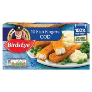 Birds Eye Cod Fish Fingers 10 Pack 3.00 €