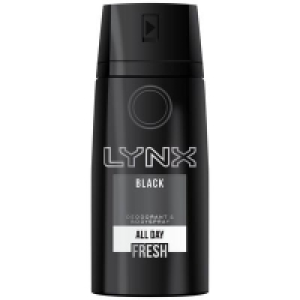 Lynx Body Spray Black 150ml 2.41 €