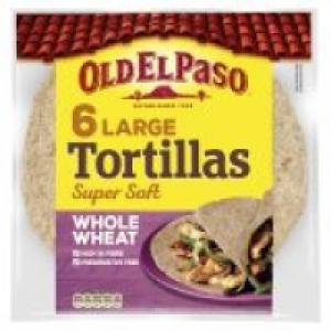 Large Super Soft Whole Wheat Tortillas 2.00 €