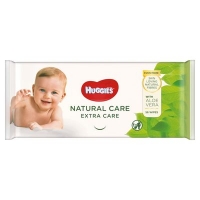 Centra  Huggies Baby Wipes Extra Care Natural 56pce