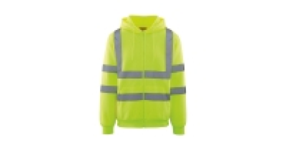 Mens Zip Through Hi-Vis Hoody 19.99 €
